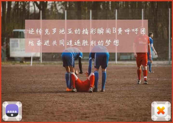 逆转克罗地亚的精彩瞬间B费呼吁团结奋进共同追逐胜利的梦想